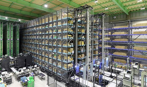 大規模倉庫制御システム